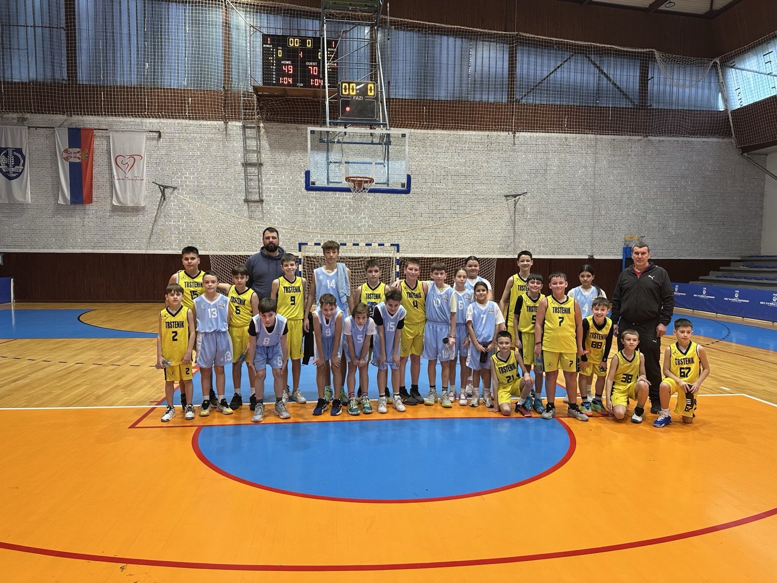 KK Trstenik — ekipa posle utakmice