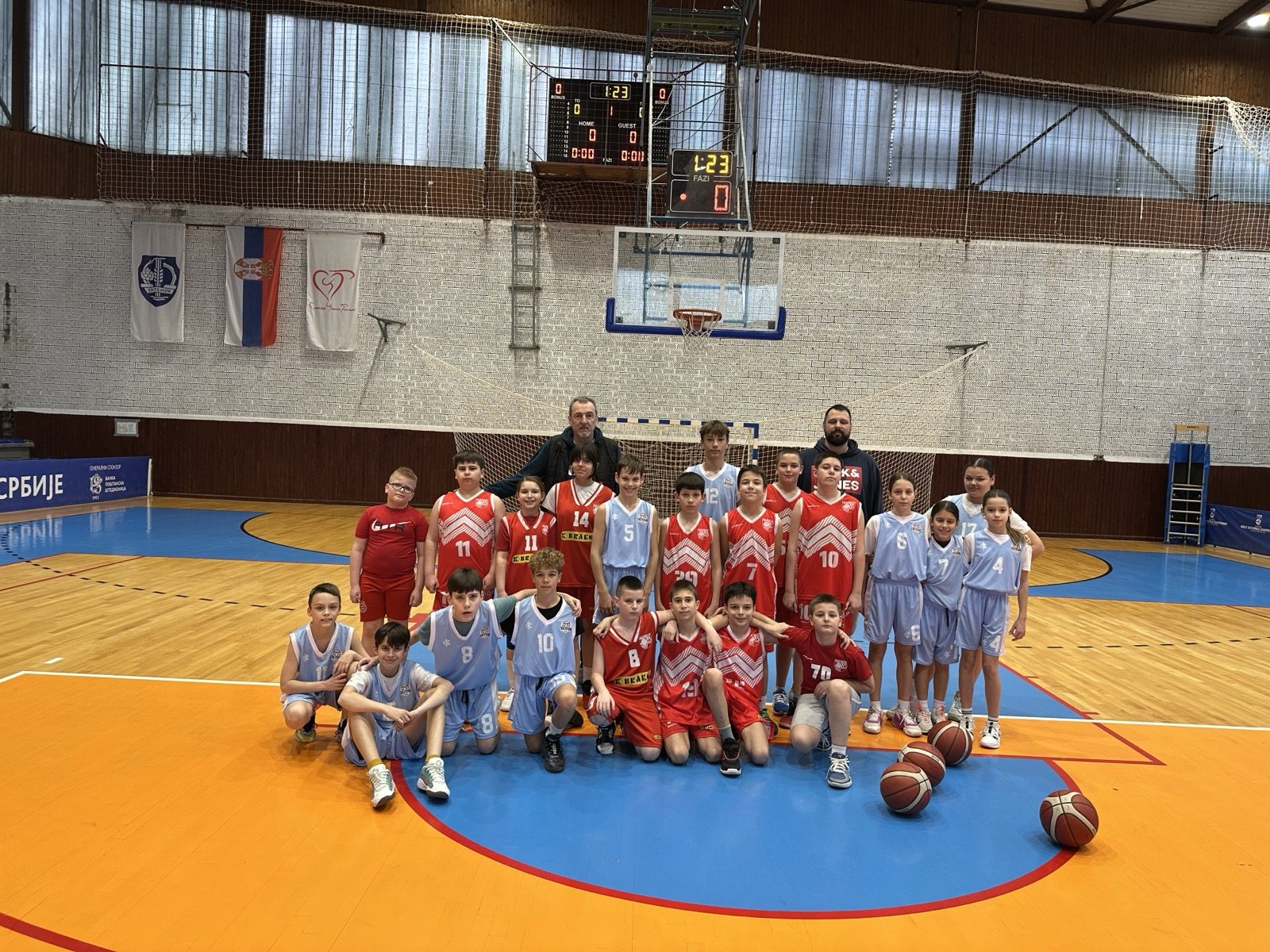 KK Trstenik — momenti sa terena