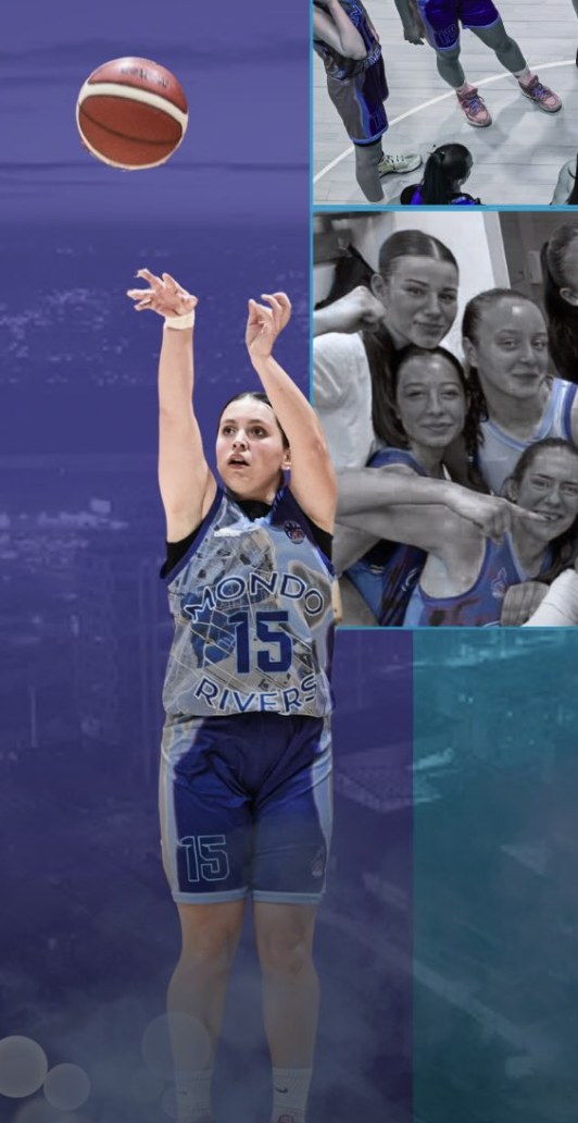 Nela Stevanović u dresu beogradskog Mondo Rivers tima